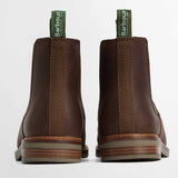BARBOUR Farsley Chelsea Boots - Mens - Choco Brown
