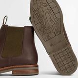 BARBOUR Farsley Chelsea Boots - Mens - Choco Brown