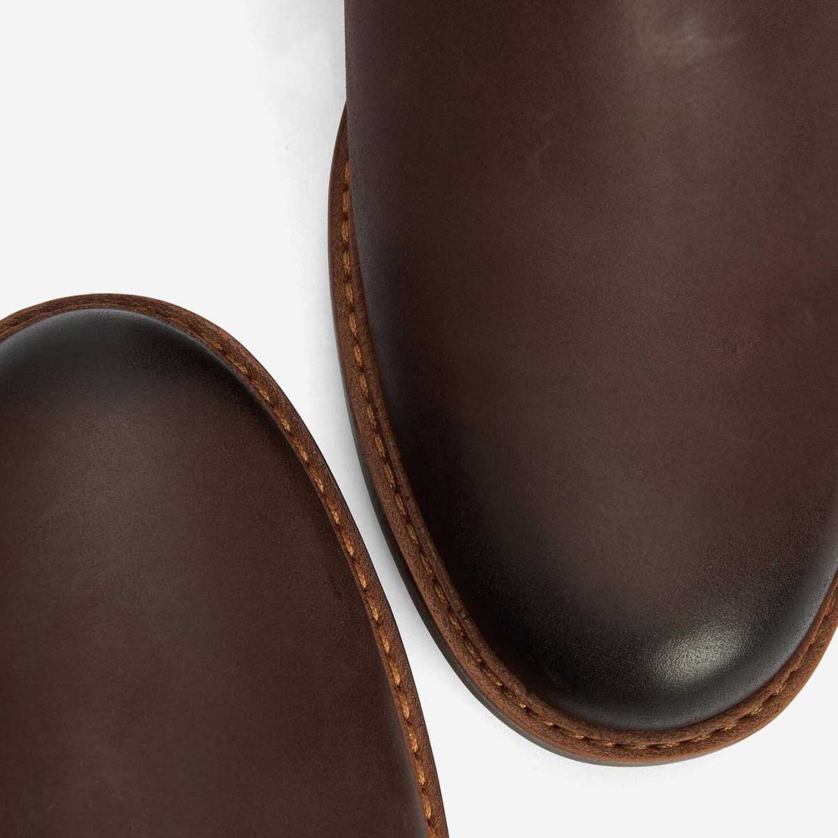 BARBOUR Farsley Chelsea Boots - Mens - Choco Brown