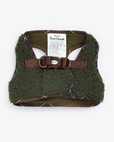 BARBOUR Fleece Dog Harness - Olive