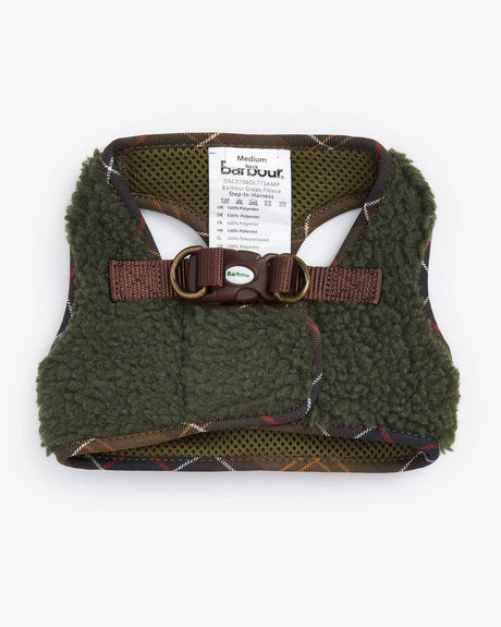 BARBOUR Fleece Dog Harness - Olive