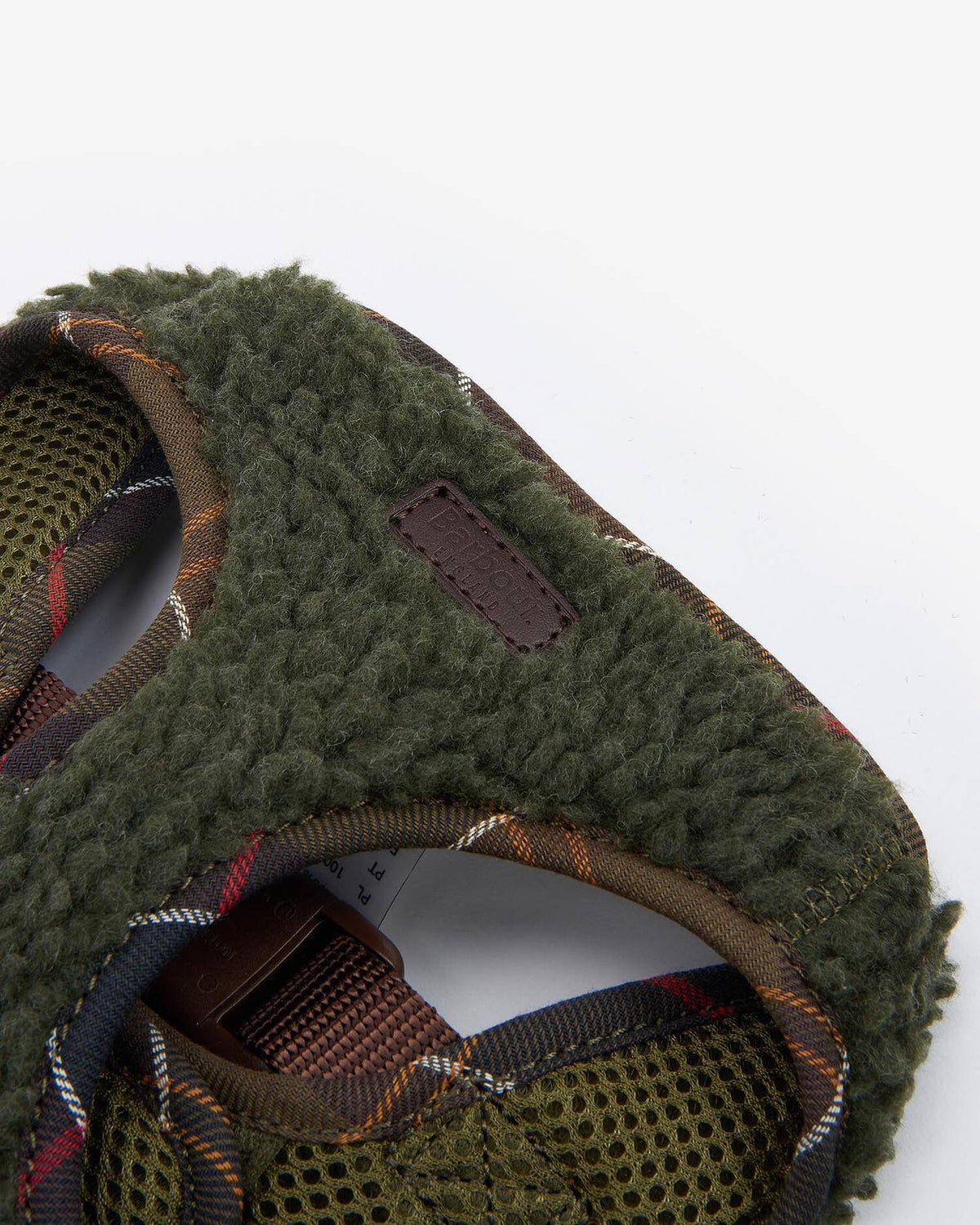 BARBOUR Fleece Dog Harness - Olive