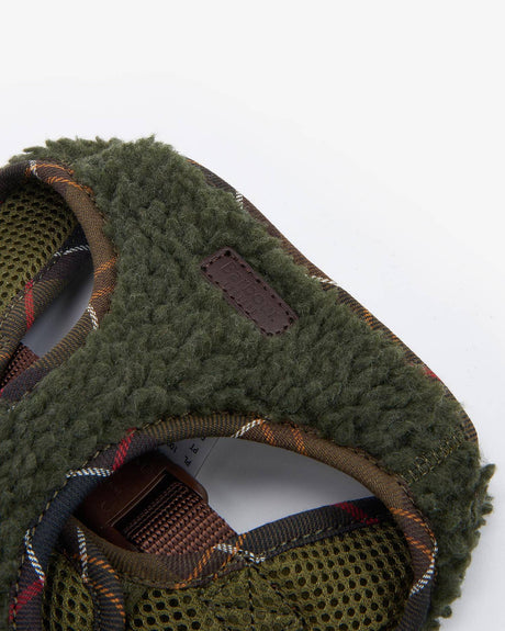 BARBOUR Fleece Dog Harness - Olive