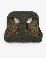 BARBOUR Fleece Dog Harness - Olive
