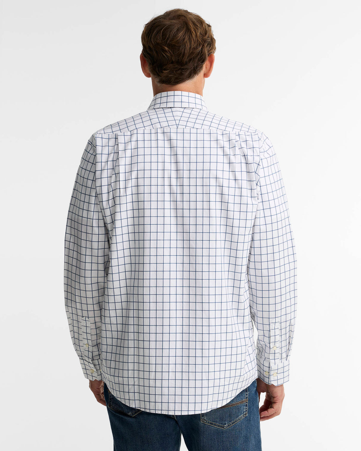 BARBOUR Hanstead Country Active Regular Long-Sleeved Shirt - Mens - Blue