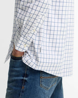 BARBOUR Hanstead Country Active Regular Long-Sleeved Shirt - Mens - Blue