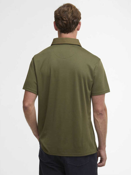 BARBOUR Haswell Regular Fit Polo Shirt - Mens - Mid Olive
