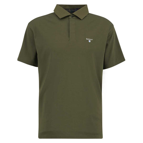 BARBOUR Haswell Regular Fit Polo Shirt - Mens - Mid Olive