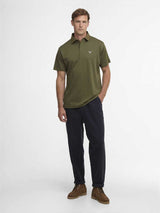 BARBOUR Haswell Regular Fit Polo Shirt - Mens - Mid Olive