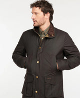BARBOUR Hereford Wax Jacket - Mens - Rustic