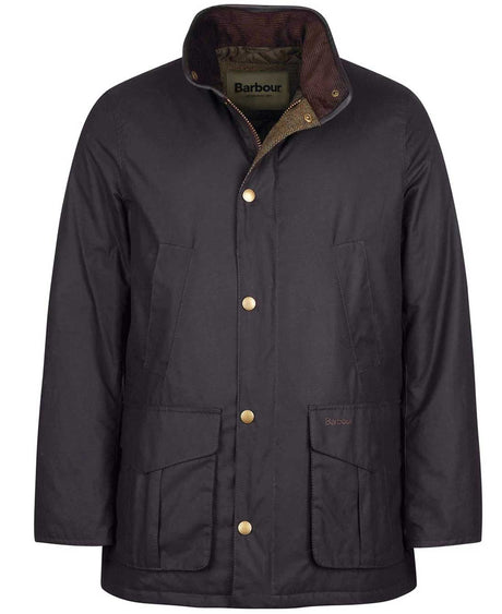 BARBOUR Hereford Wax Jacket - Mens - Rustic