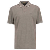 BARBOUR Heydon Short-Sleeved Polo Shirt - Men's - Dark Sand