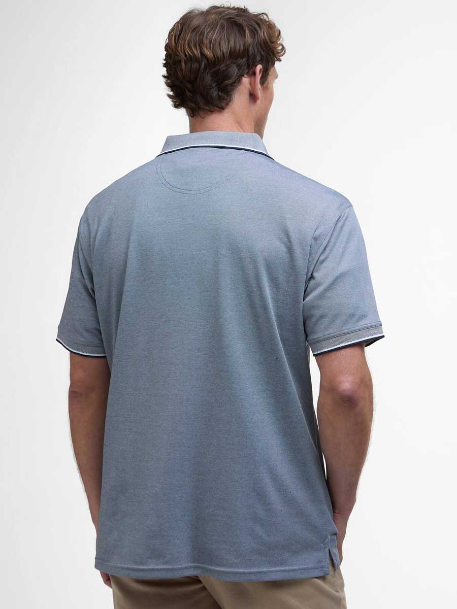 BARBOUR Heydon Short-Sleeved Polo Shirt - Men's - Navy
