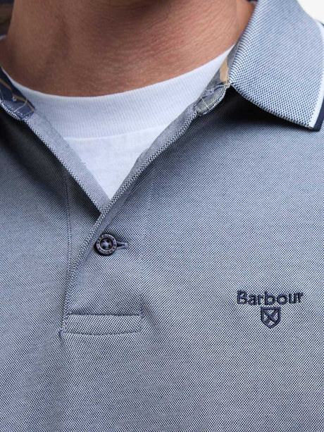 BARBOUR Heydon Short-Sleeved Polo Shirt - Men's - Navy