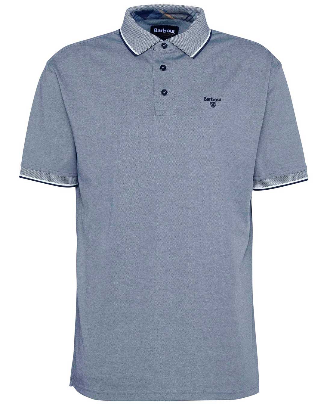 BARBOUR Heydon Short-Sleeved Polo Shirt - Men's - Navy