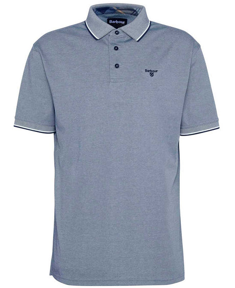 BARBOUR Heydon Short-Sleeved Polo Shirt - Men's - Navy