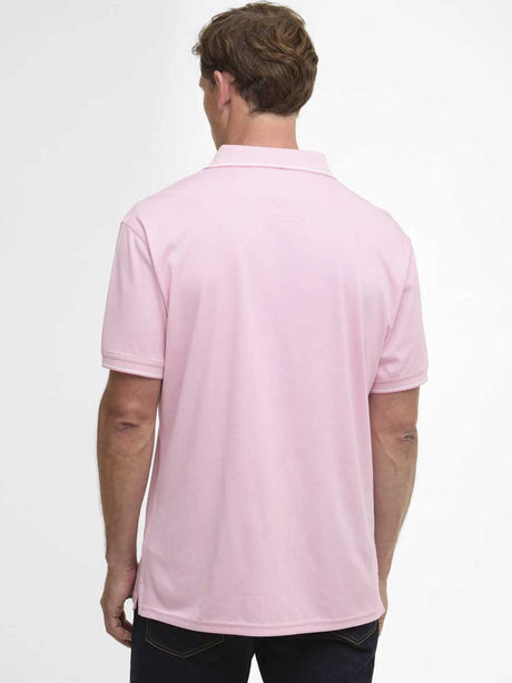 BARBOUR Heydon Short-Sleeved Polo Shirt - Men's - Pink