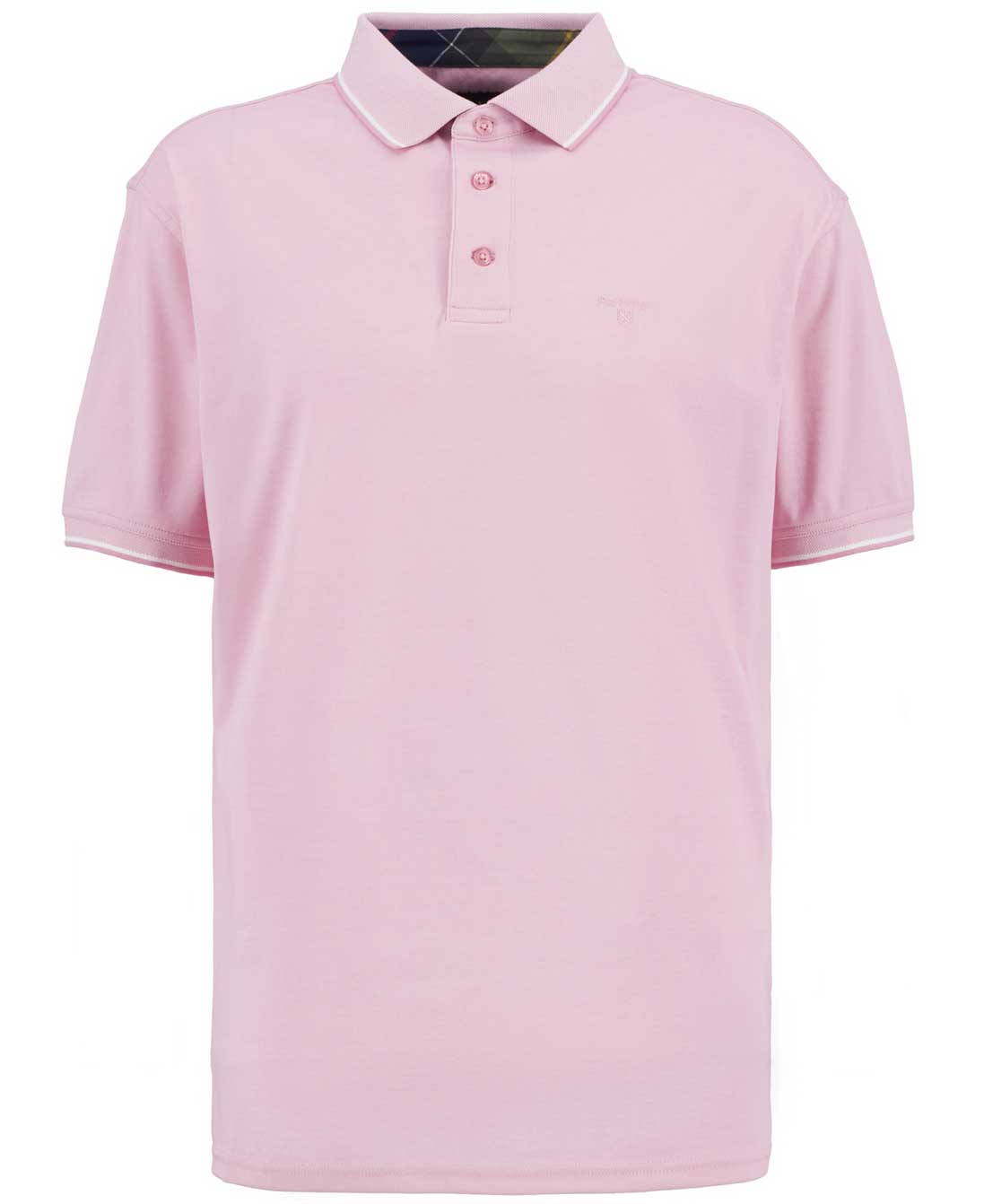 BARBOUR Heydon Short-Sleeved Polo Shirt - Men's - Pink
