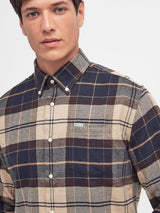 BARBOUR Hogside Checked Regular Long-Sleeved Shirt - Mens - Autumn Dress Tartan