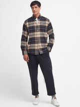 BARBOUR Hogside Checked Regular Long-Sleeved Shirt - Mens - Autumn Dress Tartan