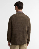 BARBOUR Horseford Crew Neck Jumper - Mens - Camel