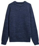 BARBOUR Horseford Crew Neck Jumper - Mens - Navy