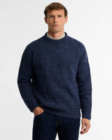 BARBOUR Horseford Crew Neck Jumper - Mens - Navy