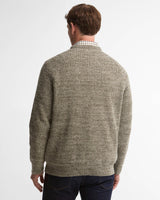 BARBOUR Horseford Crew Neck Jumper - Mens - Shadow Green