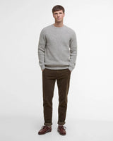 BARBOUR Horseford Crew Neck Jumper - Mens - Stone