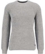 BARBOUR Horseford Crew Neck Jumper - Mens - Stone