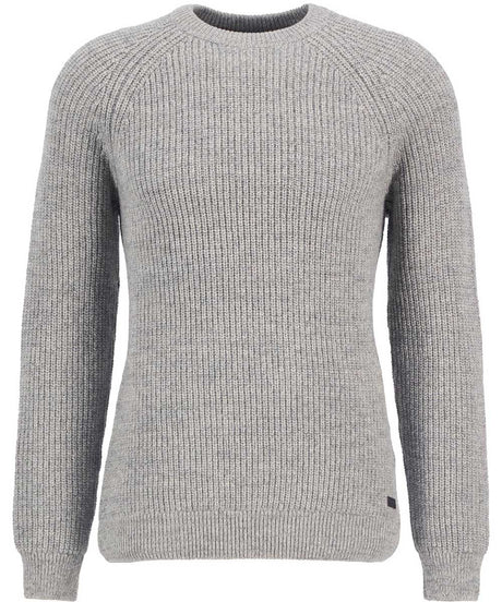 BARBOUR Horseford Crew Neck Jumper - Mens - Stone
