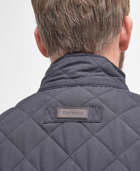 BARBOUR Shoveler Quilted Jacket - Mens - Navy