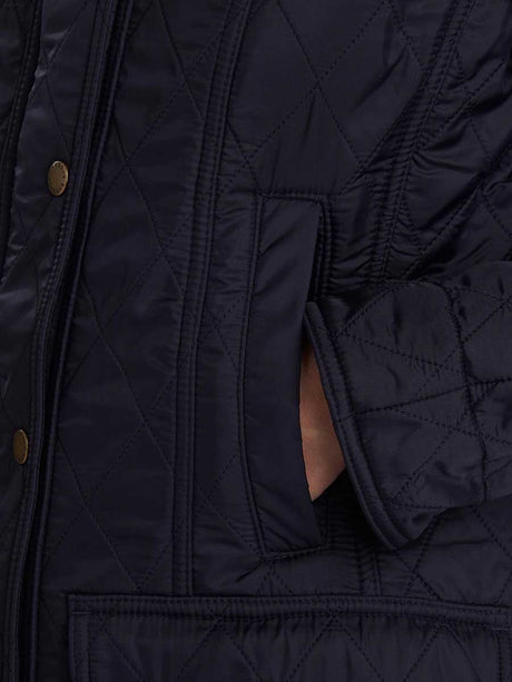BARBOUR Ladies Beadnell Polarquilt Jacket - Ladies - Navy