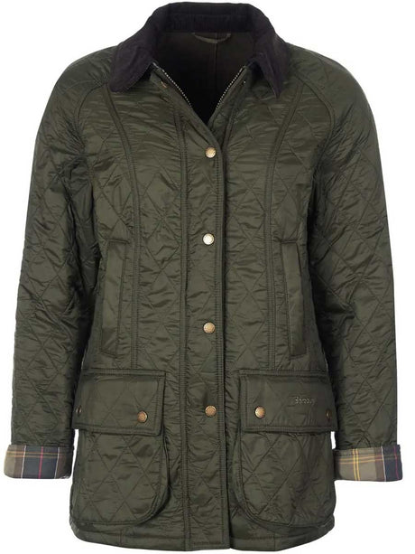 BARBOUR Beadnell Polarquilt Jacket - Women's - Olive