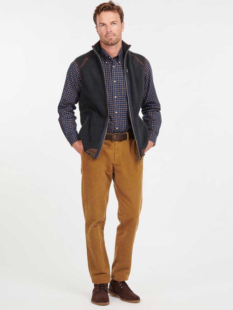 BARBOUR Langdale Fleece Gilet - Mens - Navy