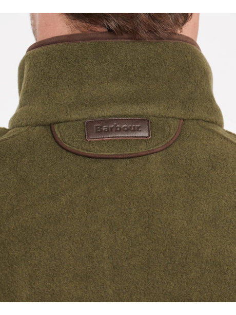 BARBOUR Langdale Fleece Gilet - Mens - Olive