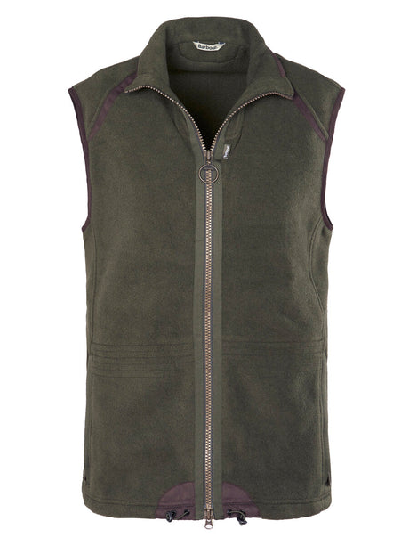 BARBOUR Langdale Fleece Gilet - Mens - Olive
