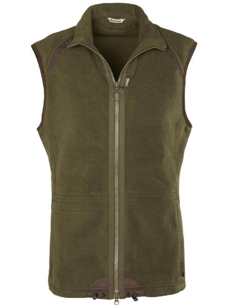 BARBOUR Langdale Fleece Gilet - Mens - Olive