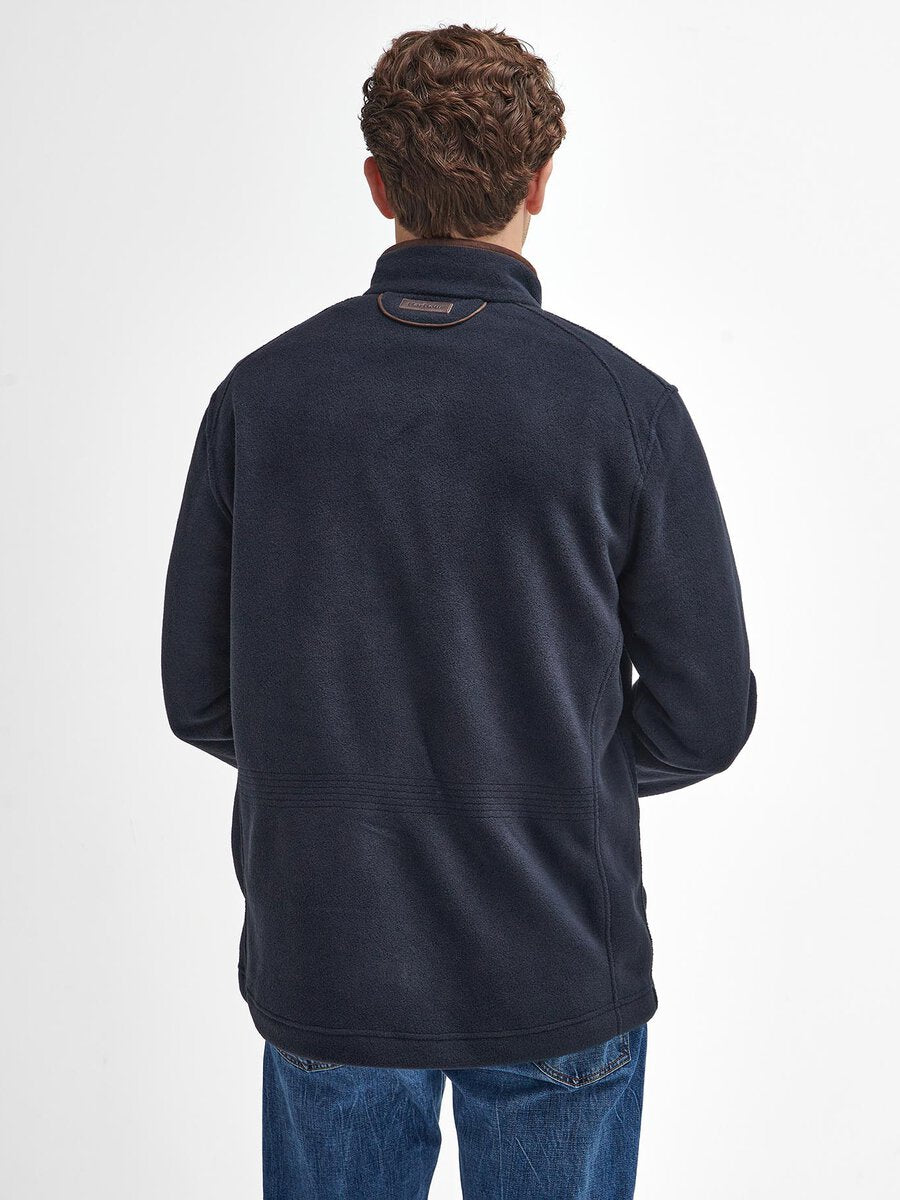 BARBOUR Langdale Fleece Jacket - Mens - Navy