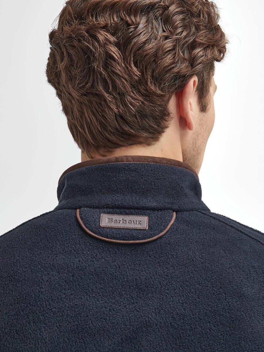 BARBOUR Langdale Fleece Jacket - Mens - Navy
