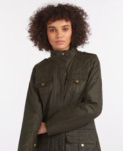 Load image into Gallery viewer, BARBOUR Defence Lightweight Wax Jacket - Ladies - Archive Olive

