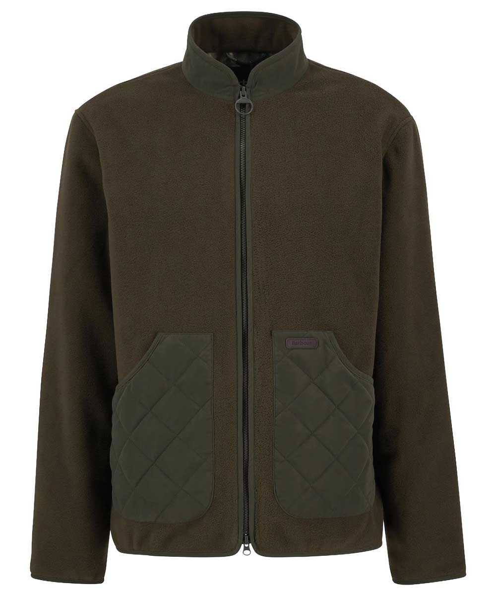 BARBOUR Lowich Fleece - Mens - Olive