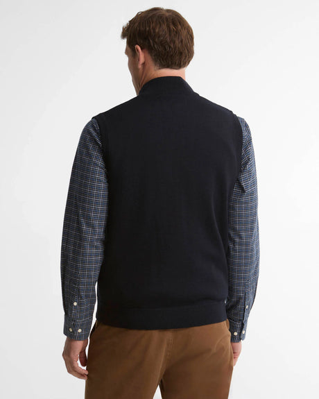 BARBOUR Marcus Gilet - Mens - Navy