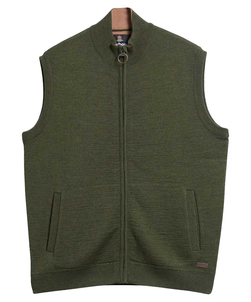 BARBOUR Marcus Gilet - Mens - Olive