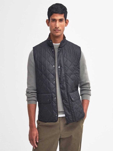 BARBOUR Men's Lowerdale Gilet - Classic Navy