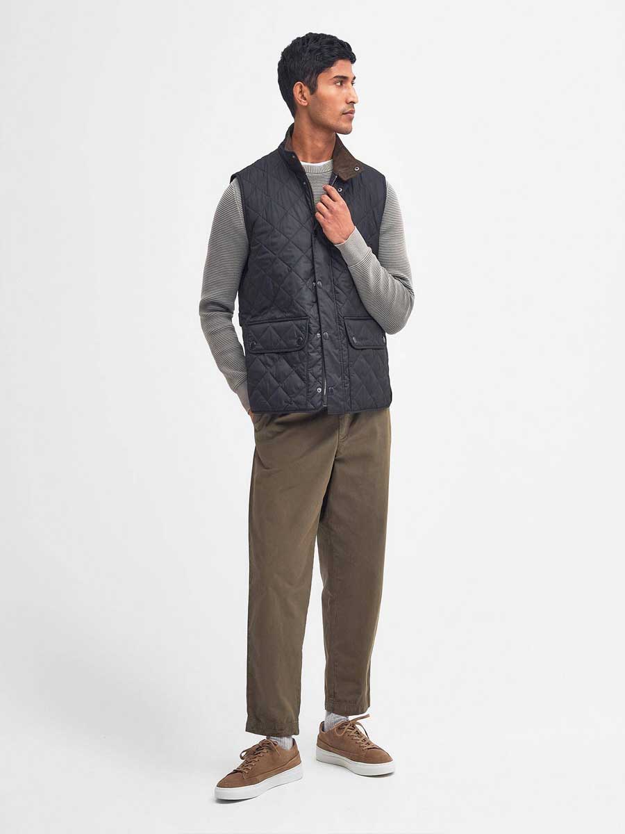 BARBOUR Men's Lowerdale Gilet - Classic Navy
