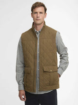BARBOUR Men's Sander Quilted Gilet - Beech