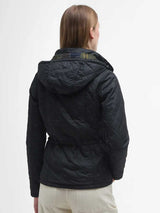 BARBOUR Millfire Hooded Quilted Jacket - Women's - Black