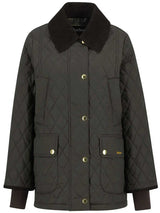 BARBOUR Modern Beadnell Quilted Jacket - Women's - Sage / Ancient Tartan