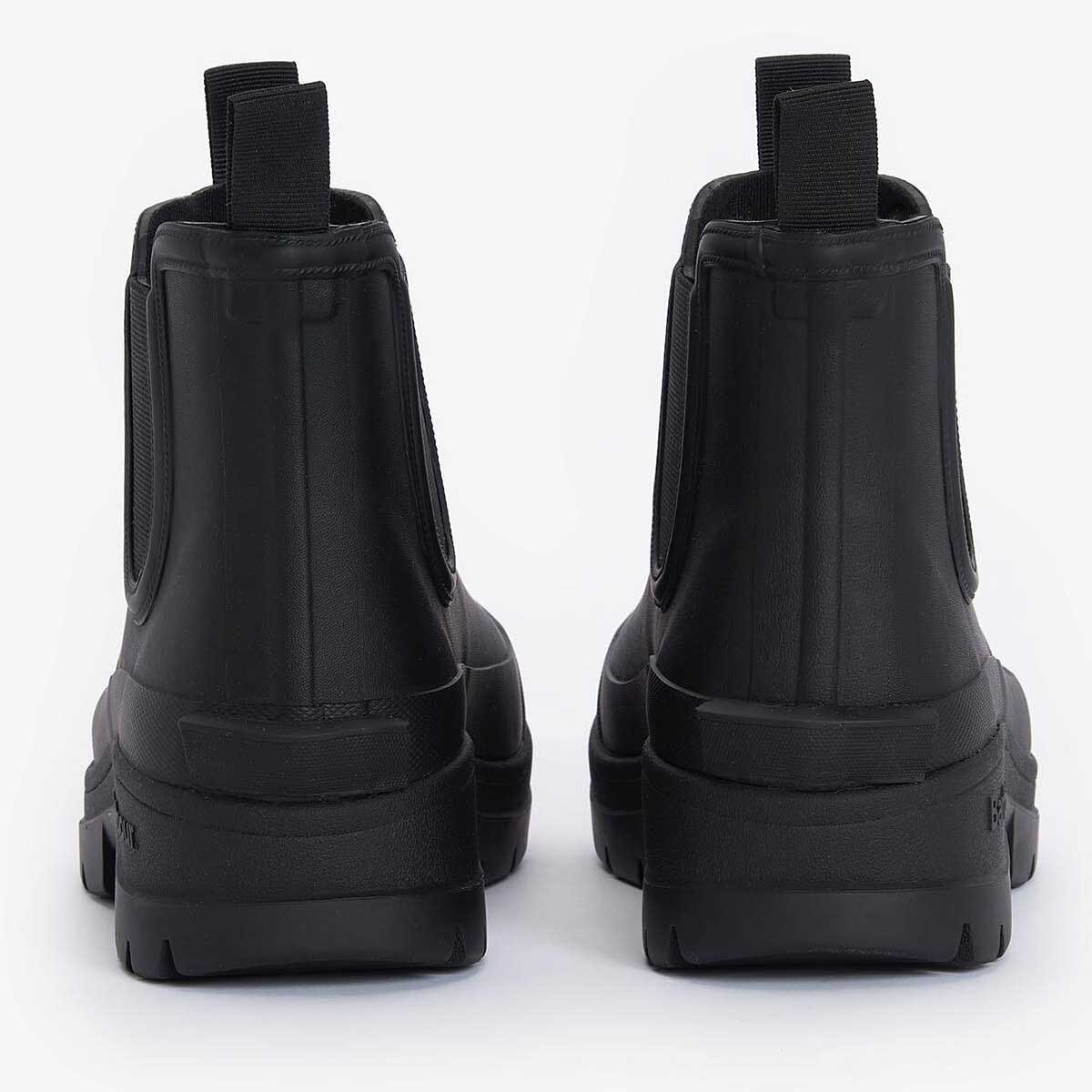 Barbour Nimbus Chelsea Boot Style Wellingtons - Womens - Black